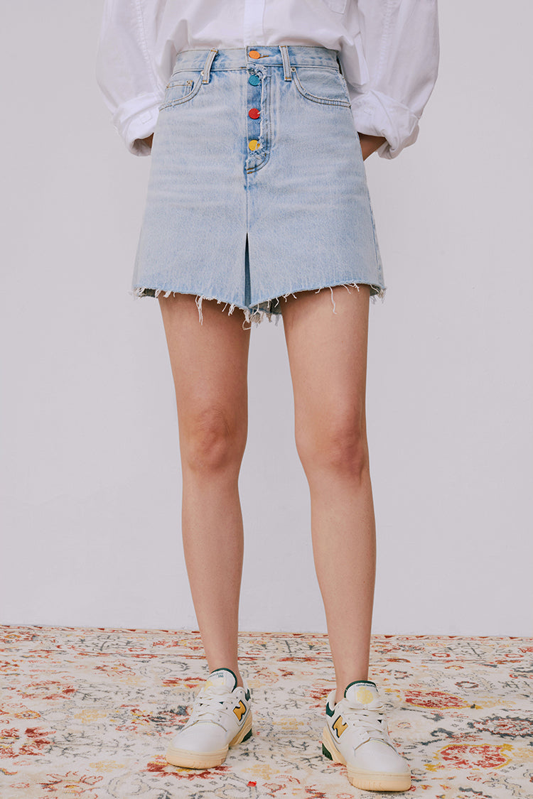 Rainbow Pleat Skort HJ119 [FINAL SALE]