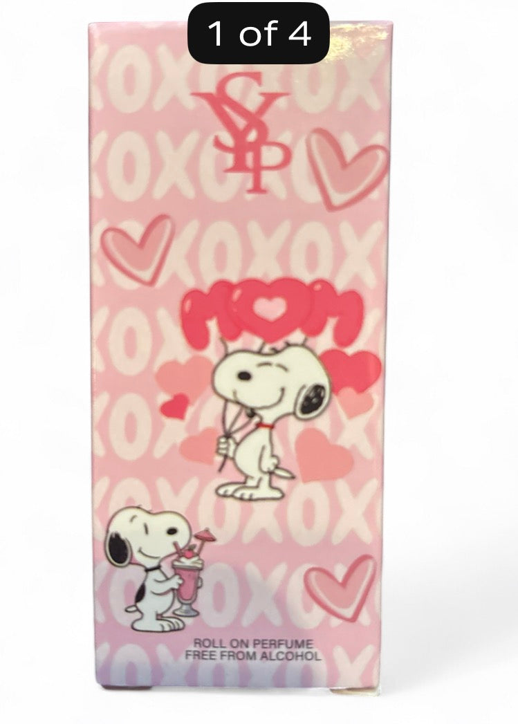 Miniso Peanuts Snoopy 'Mom' Alcohol-Free Roll-On Perfume 10ml/0.34 fl oz
