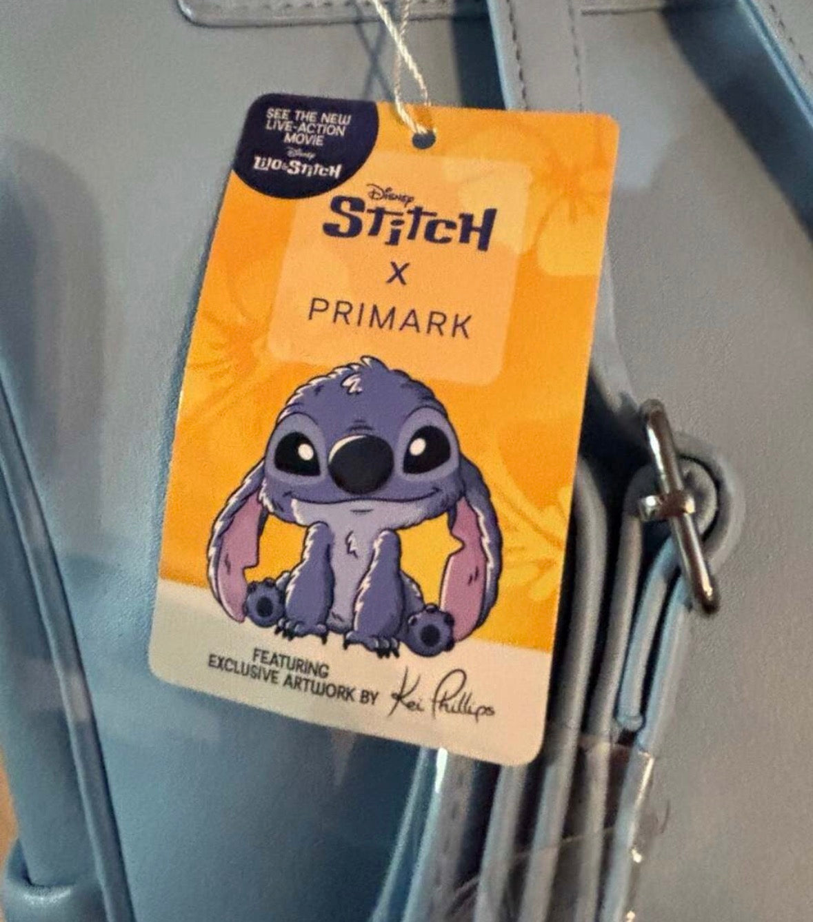 Disney Lilo & Stitch x Primark Embroidered Mini Backpack