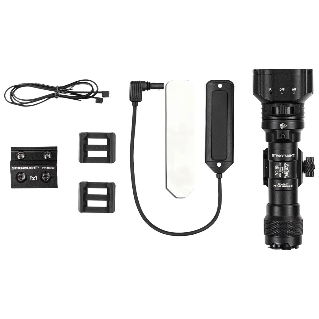 Streamlight ProTac VIR Pro | Multi-Fuel Light w/ 40,000 Candela & IR Illuminator | Night Vision Ready